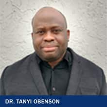 Dr. Tanyi Obenson, a public health clinical faculty member at SNHU