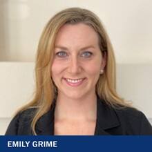 Emily Grime with the text Emily Grime