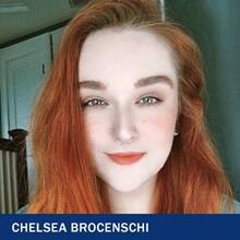 Chelsea Brocenschi with the text Chelsea Brocenschi