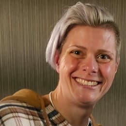 Gina Cramer, a 2020 SNHU graduate who earned a bachelor's in cybersecurity.