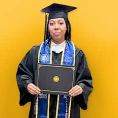Hally Terry, bachelor's in psychology from SNHU.