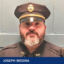 Joseph Medina with the text Joseph Medina