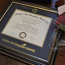 Kimberly Cartier's Diploma