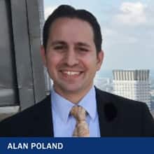 Alan Poland with the text Alan Poland