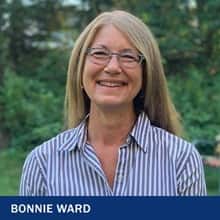 Bonnie Ward with the text Bonnie Ward