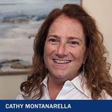 Cathy Montanarella with the text Cathy Montanarella