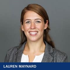 Lauren Maynard, director of communications on the campus communication team at SNHU
