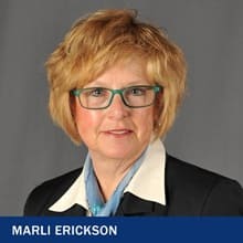 Marli Erickson and the text Marli Erickson.