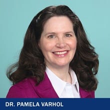 Dr. Pamela Varhol and the text