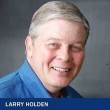 Larry Holden with the text Larry Holden