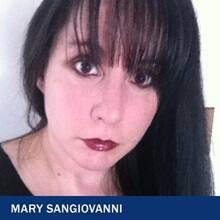 Mary SanGiovanni with the text Mary SanGiovanni