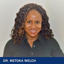 Dr. Metoka Welch and the text Dr. Metoka Welch