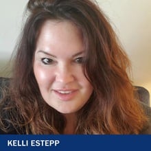 Kelli Estepp with the text Kelli Estepp