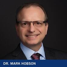 Dr. Mark Hobson with the text Dr. Mark Hobson
