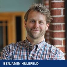 Benjamin Hulefeld with the text Benjamin Hulefeld
