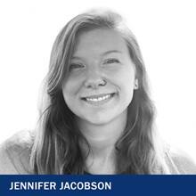 Jennifer Jacobson with the text Jennifer Jacobson