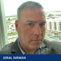 Jeral Kirwan with the text Jeral Kirwan