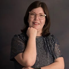 Katie Waddy Battisti, a military spouse scholarship recipient.