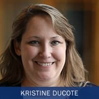 Kristine Ducote and the text Kristine Ducote.