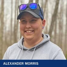 Alexander Morris with the text Alexander Morris