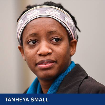 Tanheya Small with the text Tanheya Small