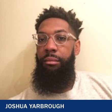 Joshua Yarbrough with text Joshua Yarbrough