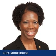 Kira Morehouse with the text Kira Morehouse
