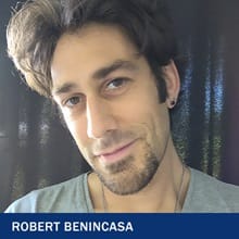 Robert Benincasa with the text Robert Benincasa