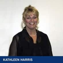 Kathleen Harris with the text Kathleen Harris
