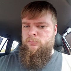 Michael Peck, an SNHU grad who earned a bachelor's degree in game development in 2019.