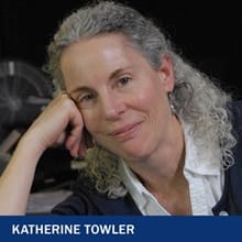 Katherine Towler with the text Kathrine Towler