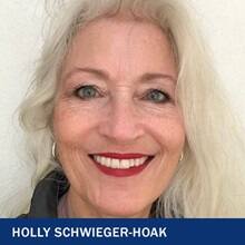 Holly Schwieger-Hoak with the text Holly Schwieger-Hoak