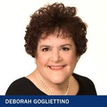 Deborah Gogliettino with the text Deborah Gogliettino