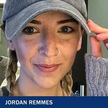 Jordan Remme with the text Jordan Remme