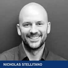 Nicholas Stellitano with the text Nicholas Stellitano