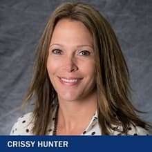 Crissy Hunter with the text Crissy Hunter