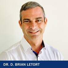 Dr. Brian D. Letort with the text Dr. Brian D. Letort
