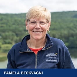 Pamela Beckvagni, assistant director of sustainability programs at SNHU
