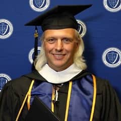Petr Cikhart '22, general studies graduate from SNHU.