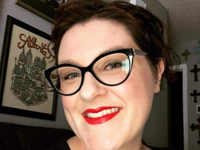 Erin Deleski '21, online program graduate.