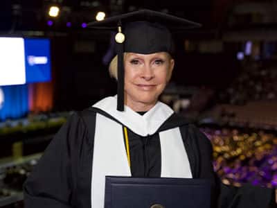 Marilyn Barth, a 2023 graduate who earned her Bachelor of Arts (BA) in General Studies from SNHU.