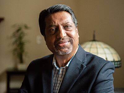 Dr. Ranjit Nair, adjunct faculty.