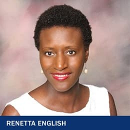 Renetta English, an adjunct instructor of IT at SNHU, business analyst supervisor and computer systems manager