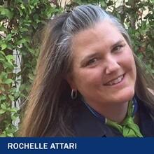Rochelle Attari with the text Rochelle Attari