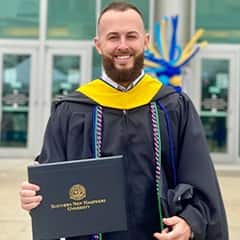 Scott Borgnis '23G, master's in criminal justice at SNHU.
