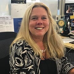 Sloan Kelly, an associate dean of fine and applied arts at SNHU.