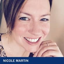 Nicole Martin and the text 'Nicole Martin'