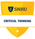 SNHU Critical Thinking Badge