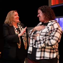SNHU graduate Stephanie Gould with SNHU's executive vice president and university provost, Lisa March Ryerson