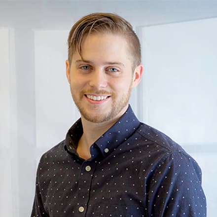 Tim Barrett, who graduated in 2022 with an online degree in game programming and development.